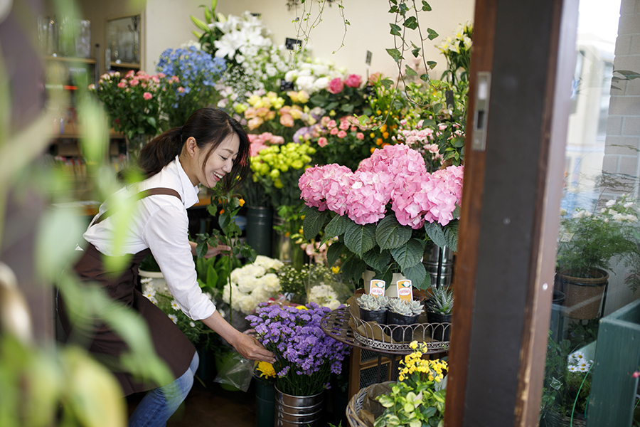 タイトルをお花屋さんで働きたい方必見！